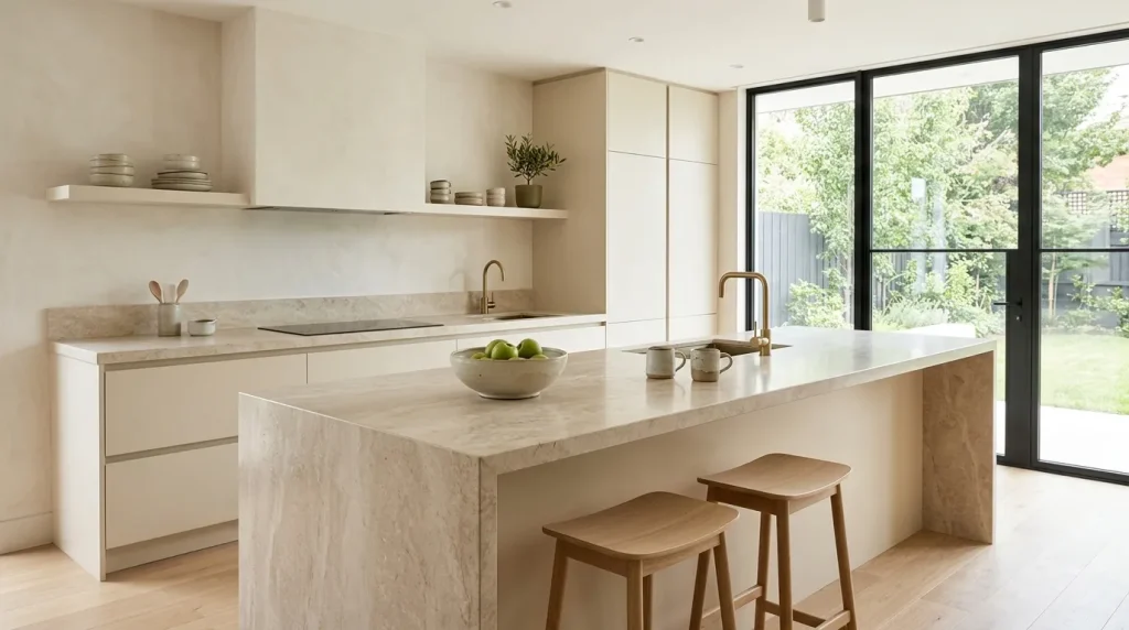 Neutral Stone Countertops