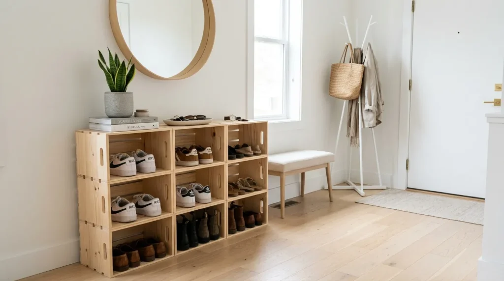 Open Wood Crates