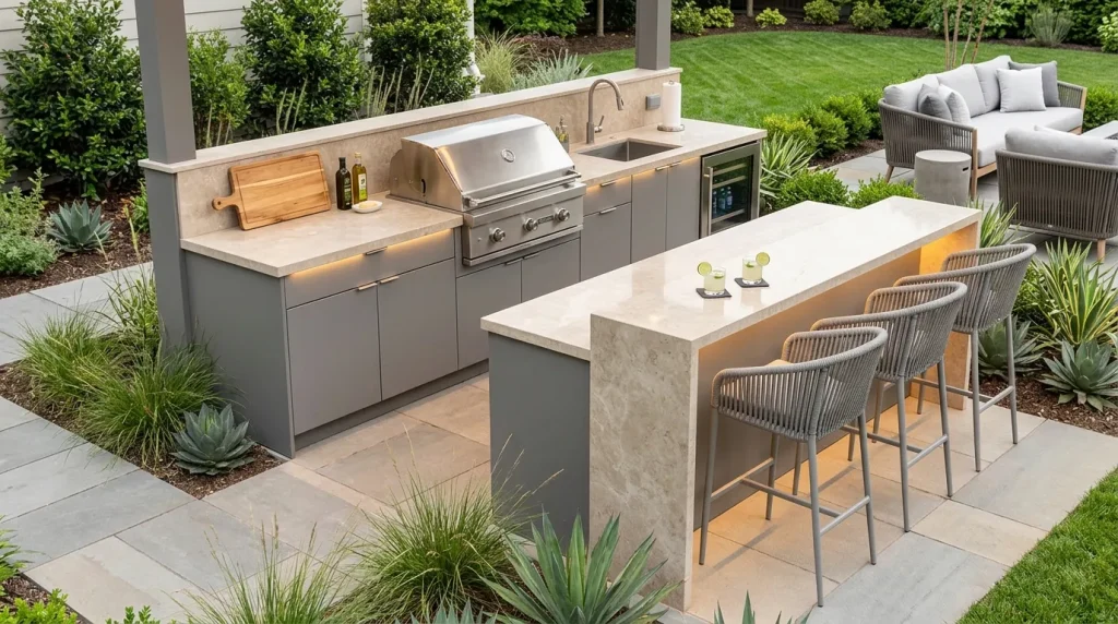 Outdoor Kitchen Hub