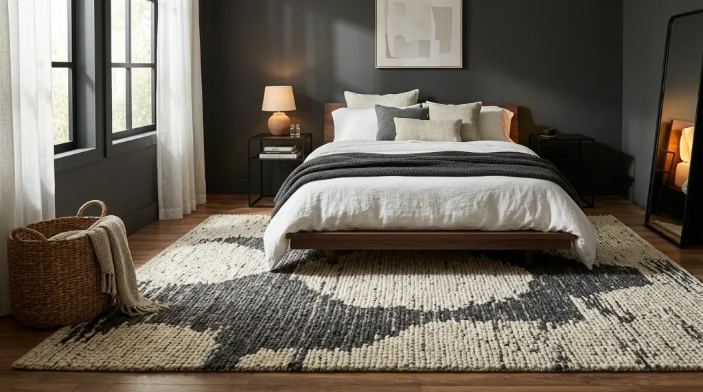Oversized Textured Rug