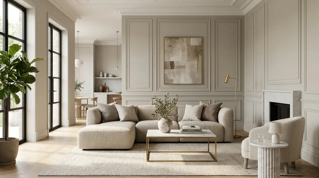 Paneled Accent Walls