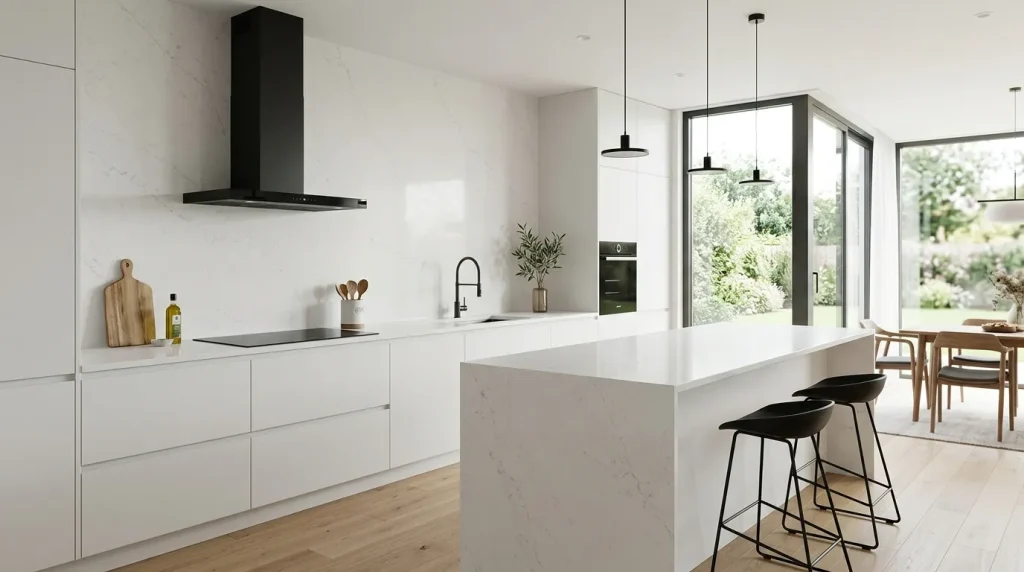 Quartz Slab Wall