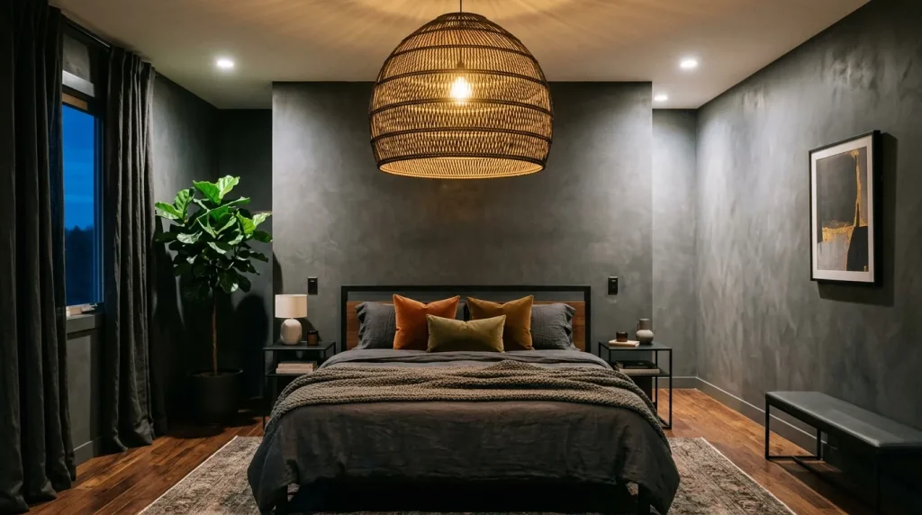Rattan Statement Lighting