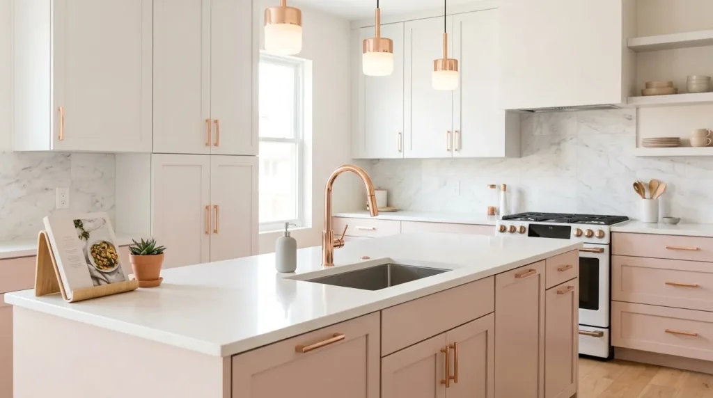 Rose Gold Fixtures