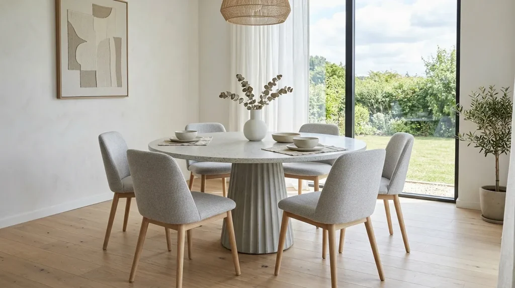Rounded Dining Table