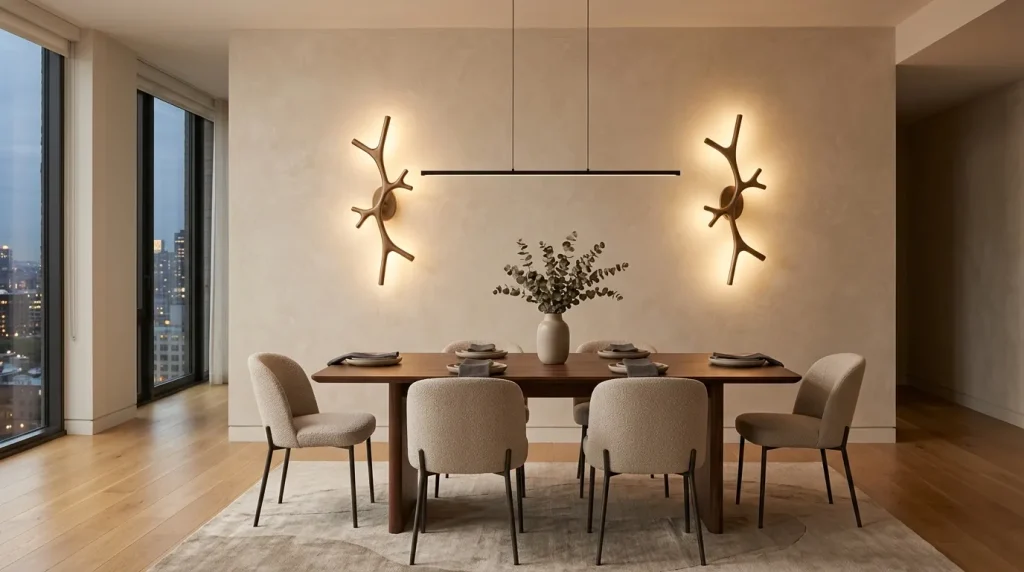Sculptural Wall Lighting