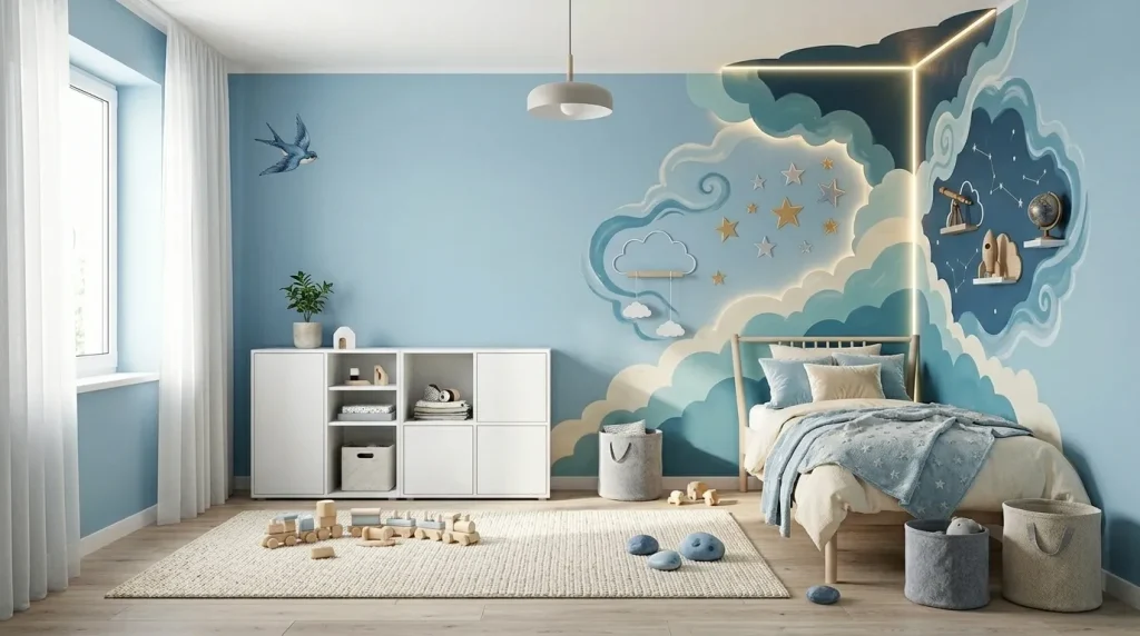 Sky Blue Corners