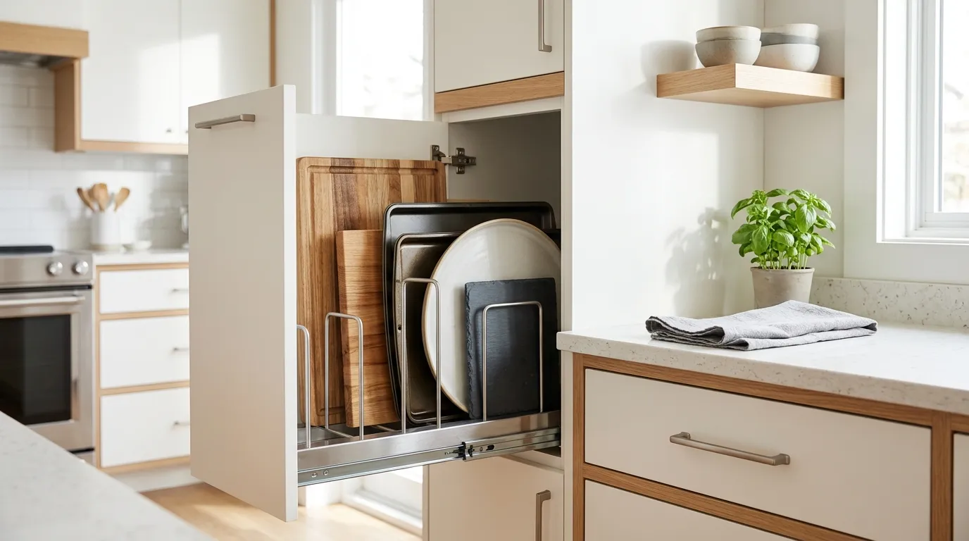Small kitchen organization