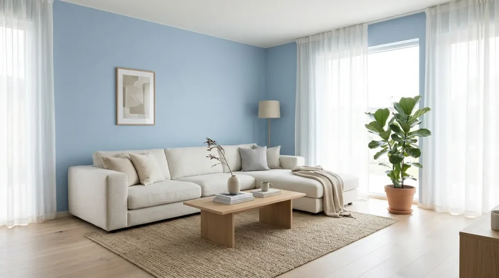Soft Blue Walls