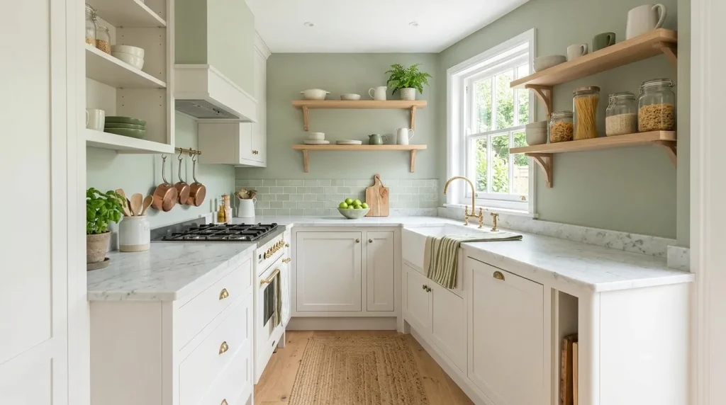 Soft Green Accents