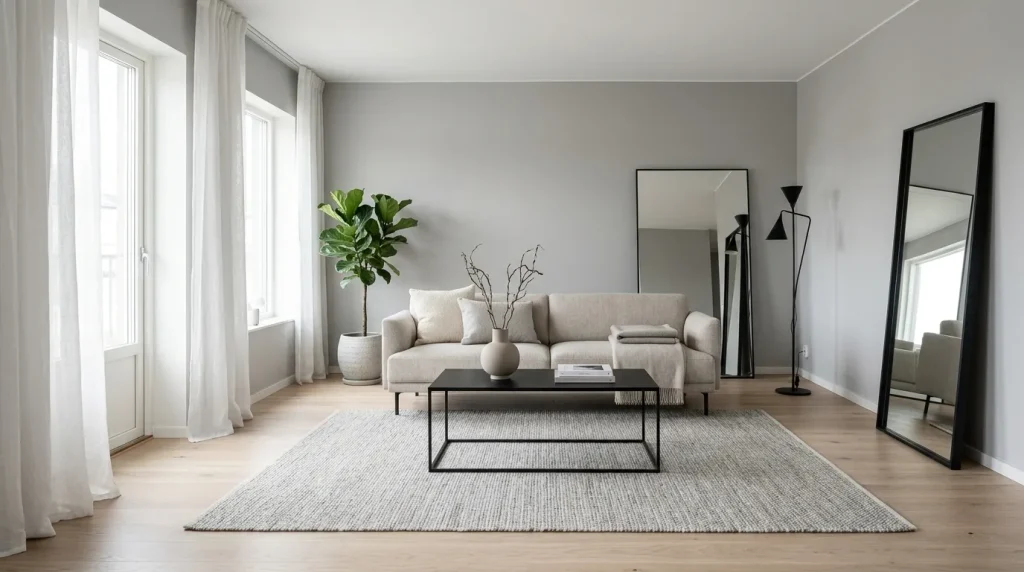 Soft Grey Minimal Base