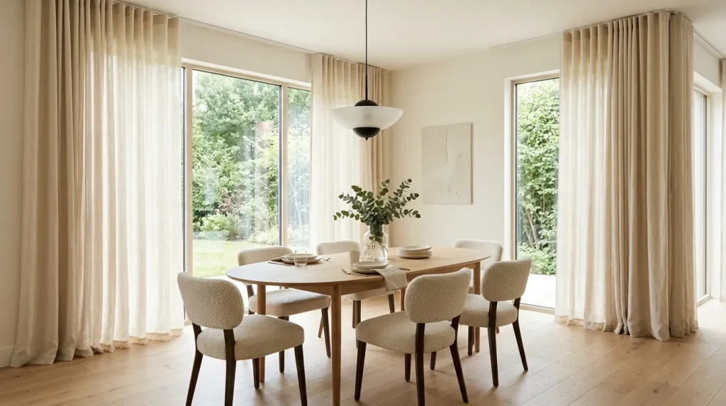Soft Linen Drapes