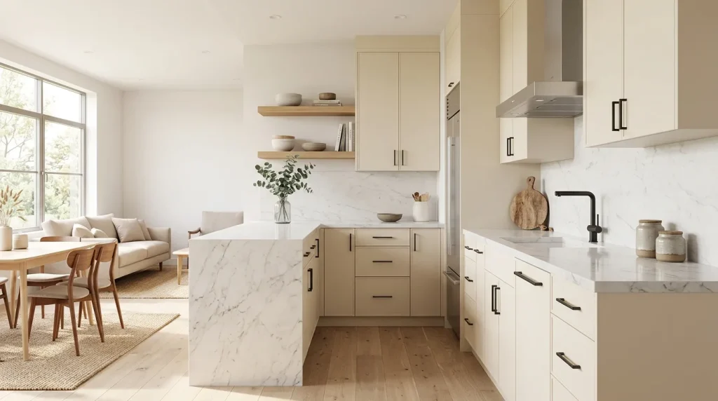 Soft Neutral Cabinets