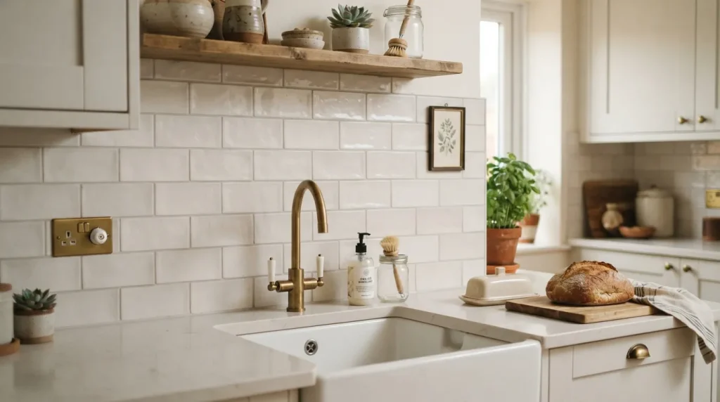 Soft White Subway Tiles