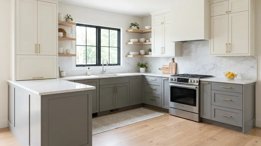 Two Tone Cabinets