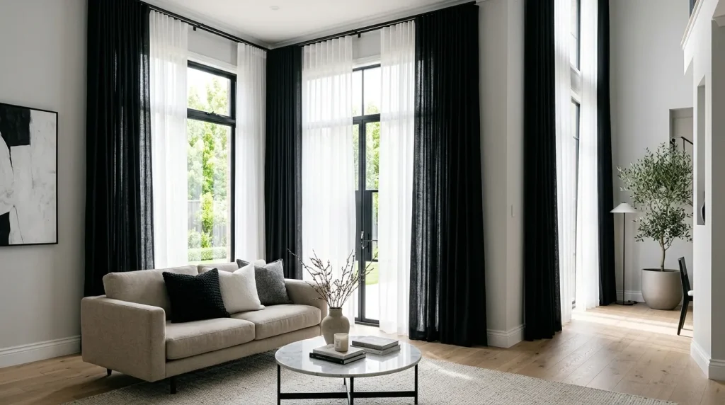Two Tone Curtains