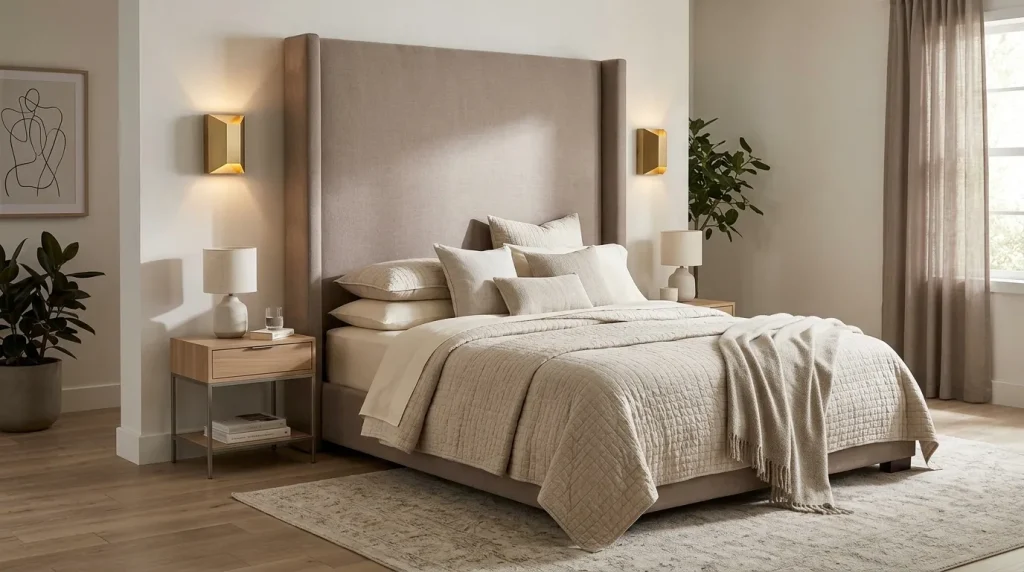 Upholstered Statement Headboard