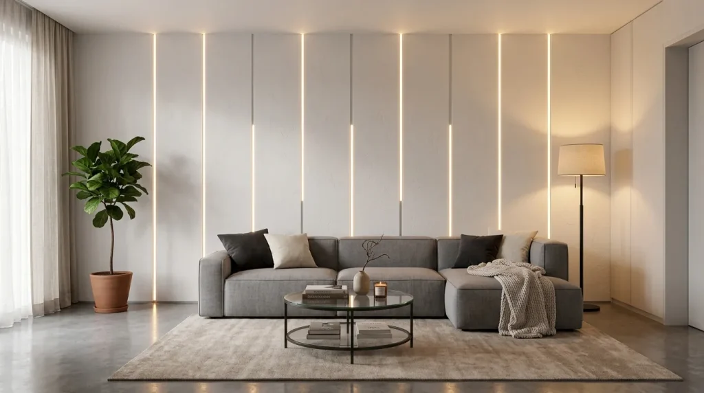 Vertical LED Lines