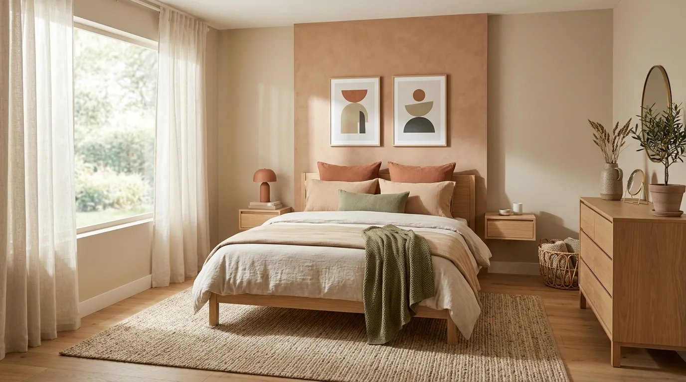 Wabi sabi bedroom