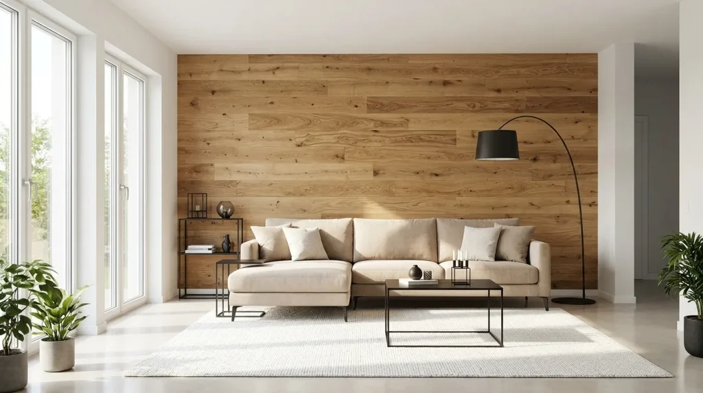 Warm Wood Feature