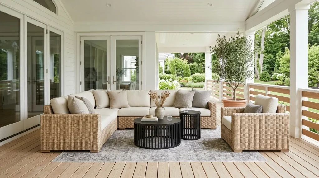 Wicker Lounge Set