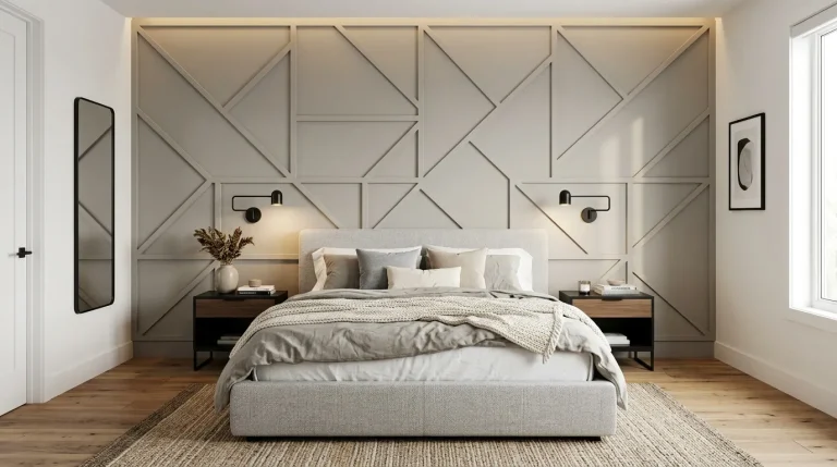 bedroom accent wall ideas