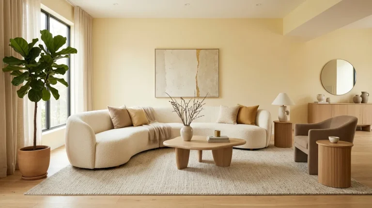 butter yellow room ideas