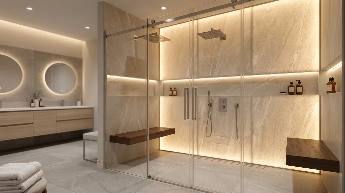 luxury shower ideas