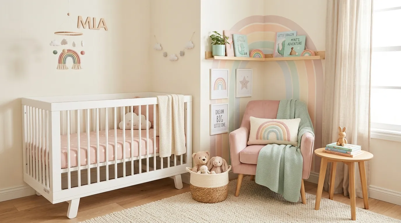 rainbow nursery ideas