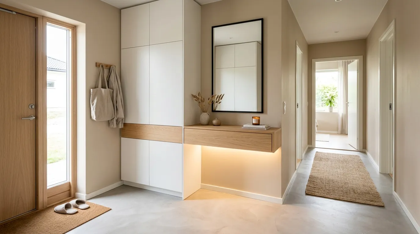 small entrance hall tips