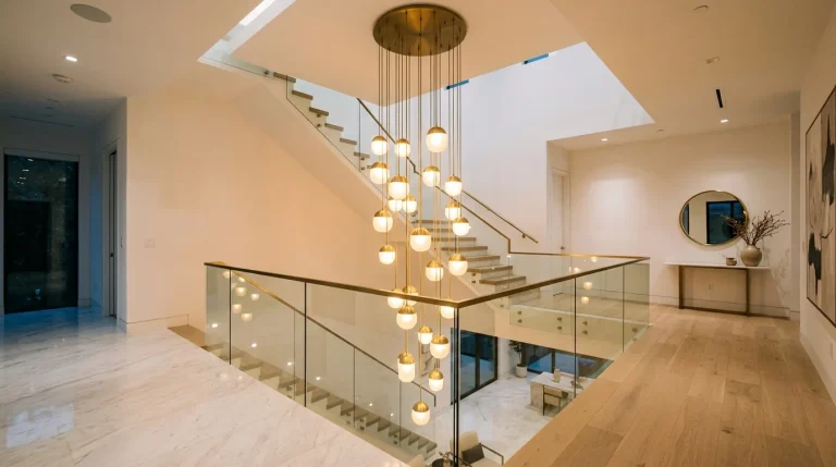 staircase landing decor ideas