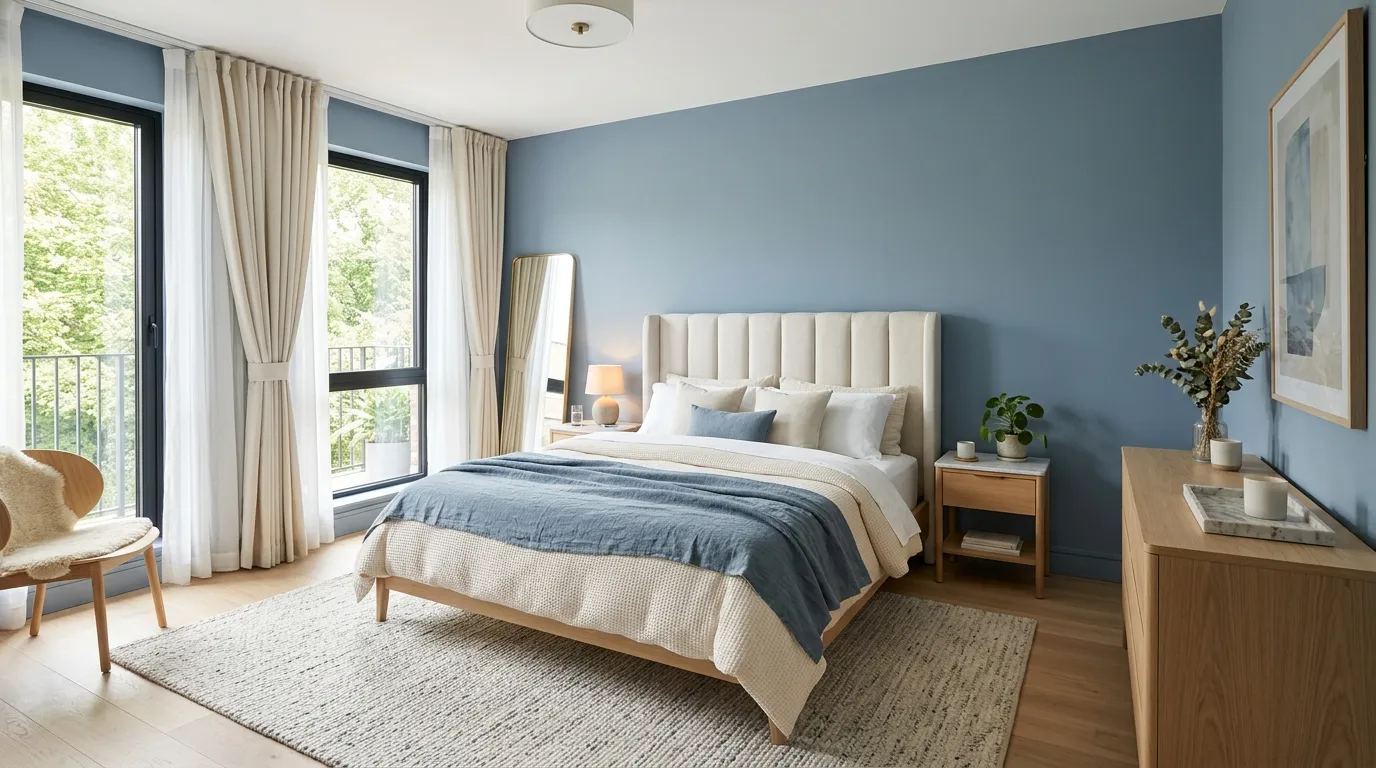 2026 paint color trends Dusty Blue Retreats