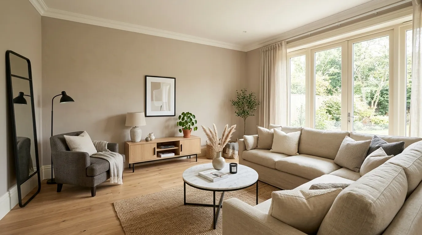 2026 paint color trends Warm Taupe Walls