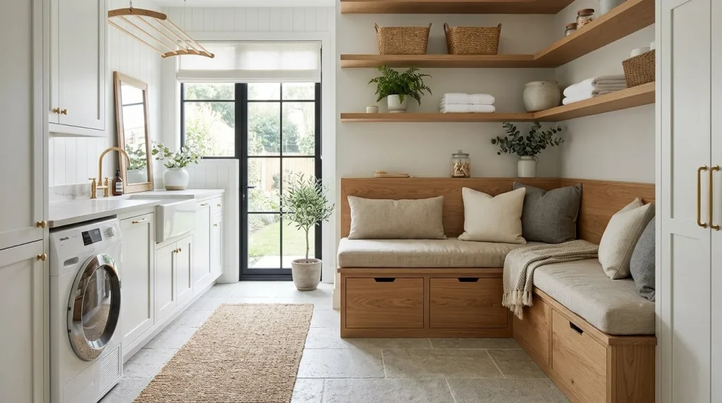 Bench Storage Nook