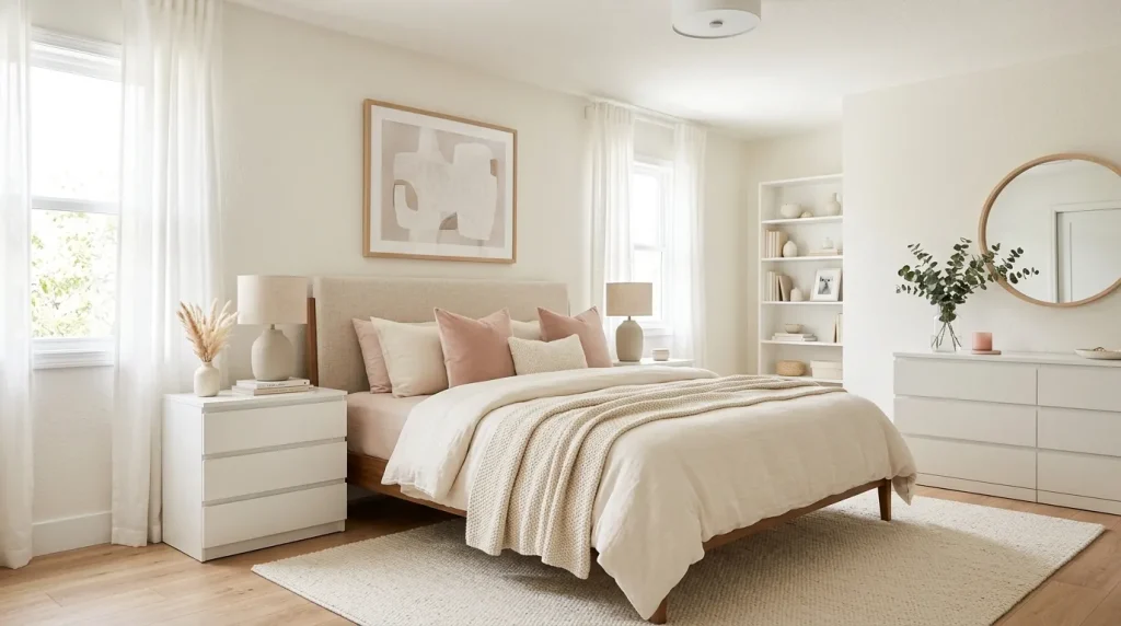 Blush and Ivory