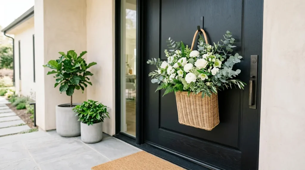 Decorative Door Basket