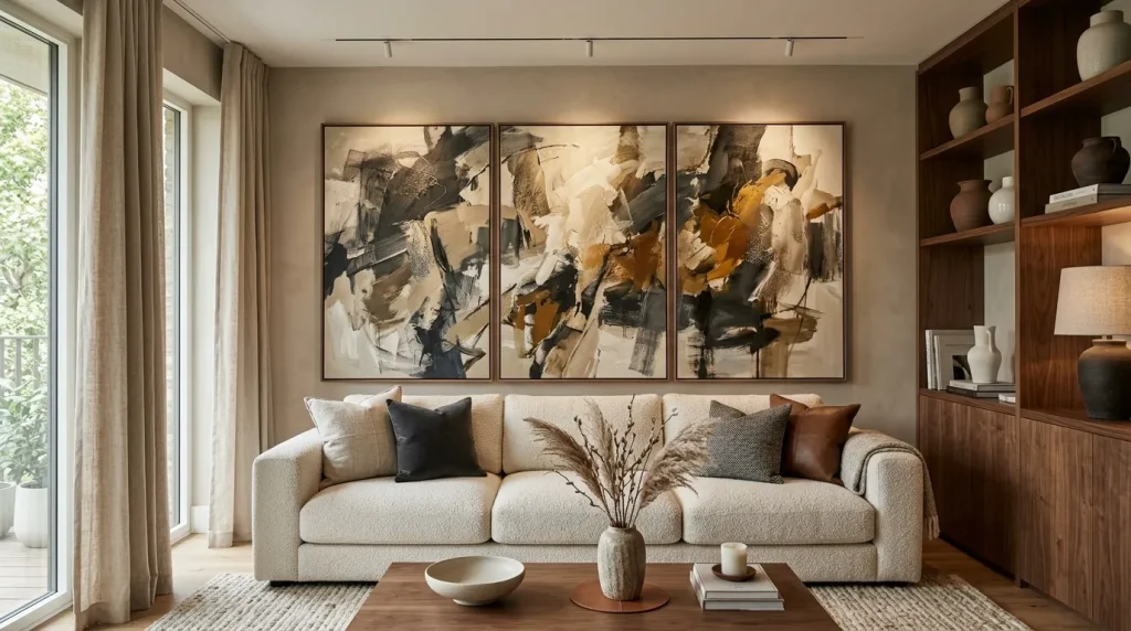How Artwork Adds Personality Without Overwhelming Neutrals