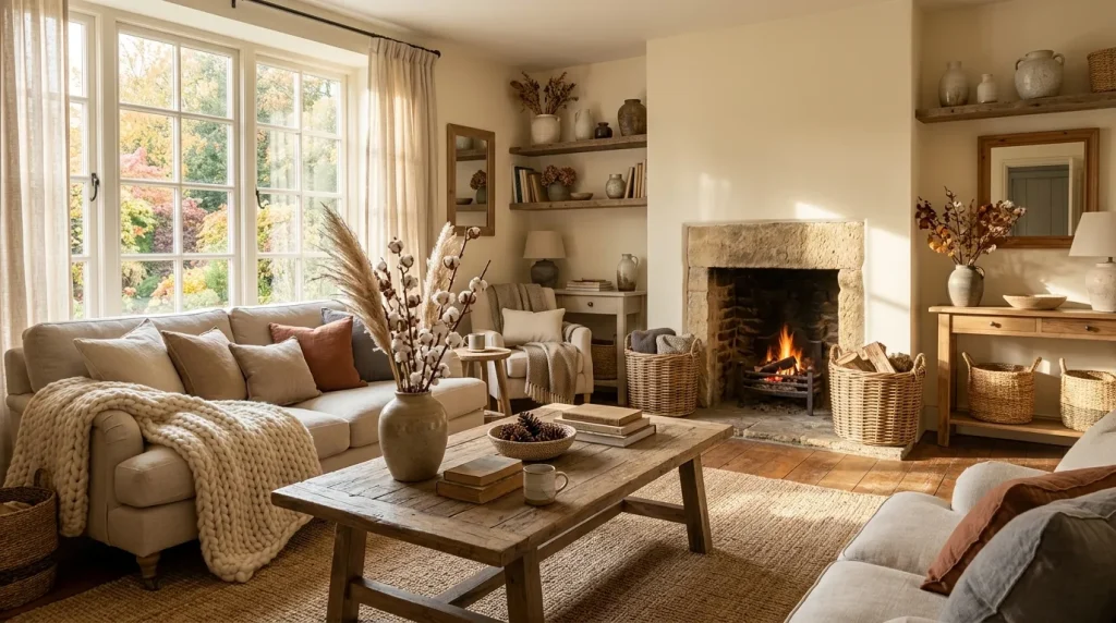 How Natural Materials Add Authentic Seasonal Character