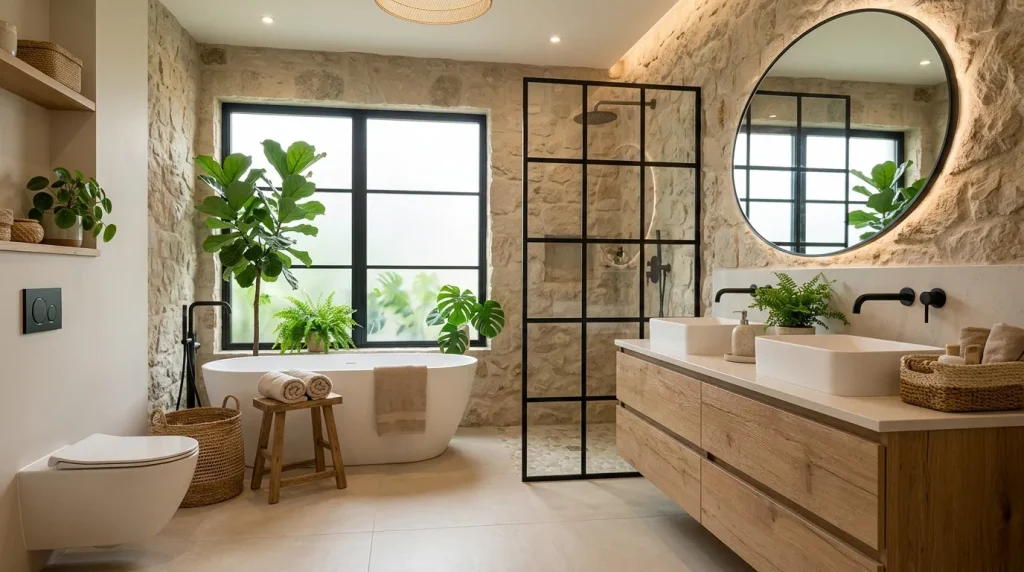 How to Blend Modern Features With Organic Style