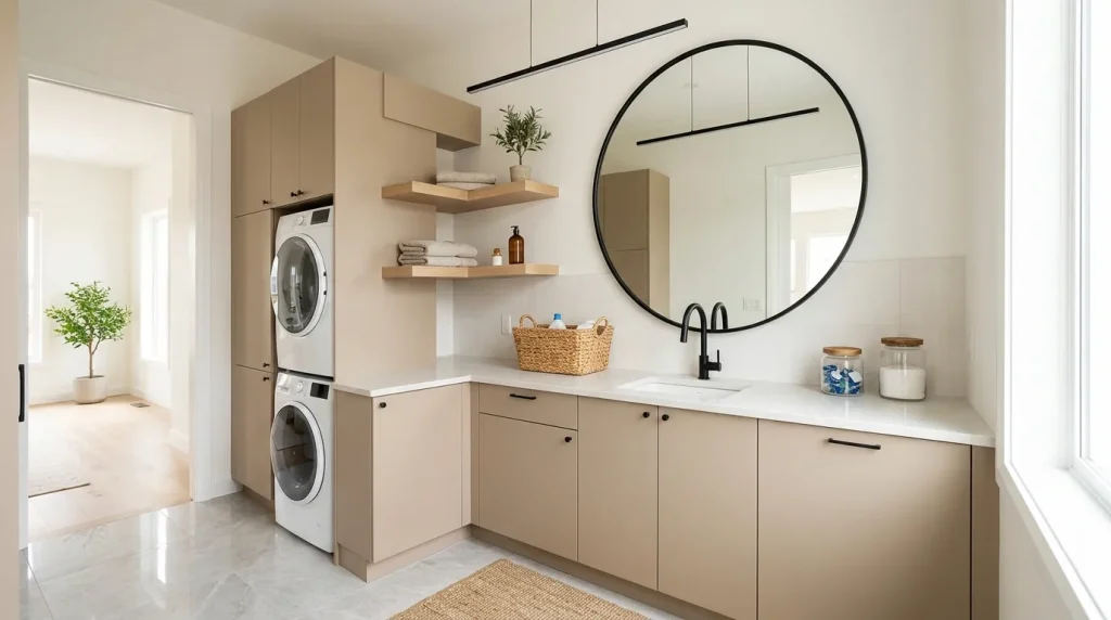Large Round Mirror