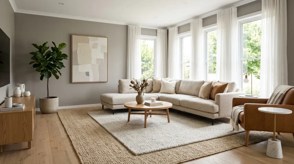 Layered Area Rugs