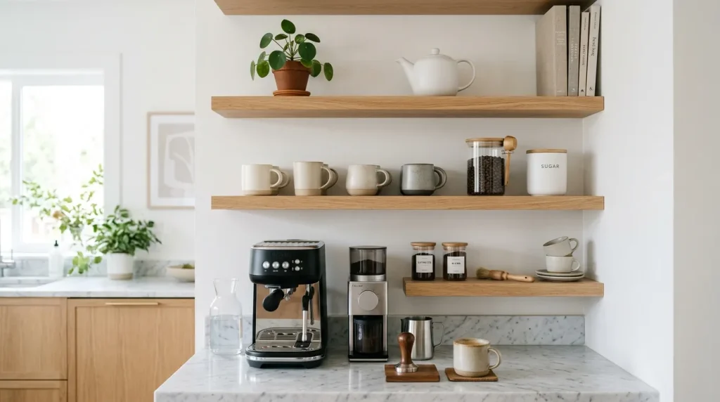 Layered Open Shelves