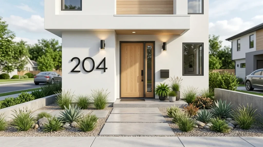 Oversized House Numbers