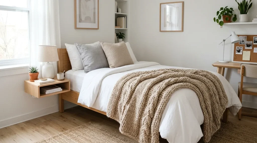 Oversized Knit Throw