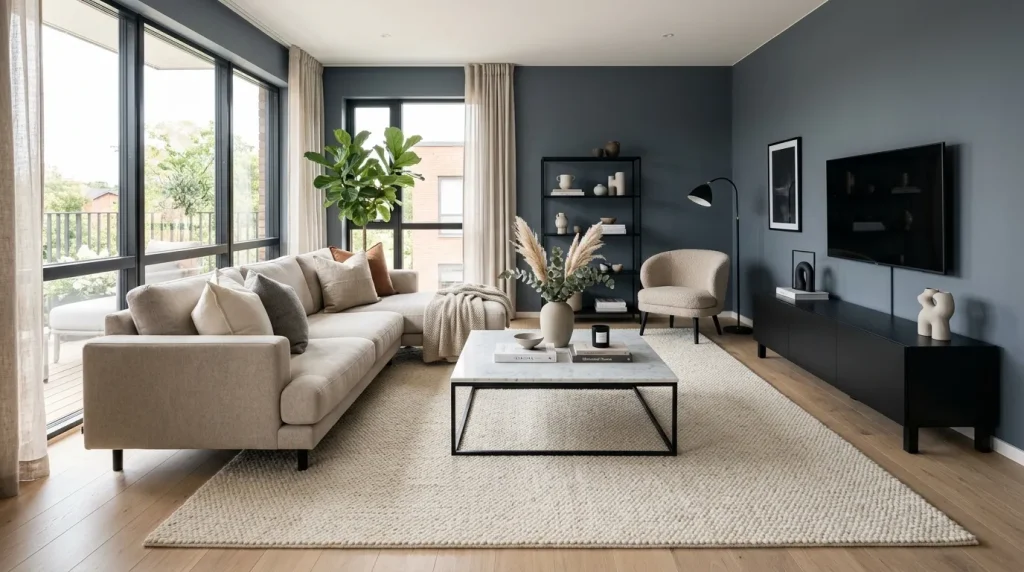 Oversized Neutral Rug