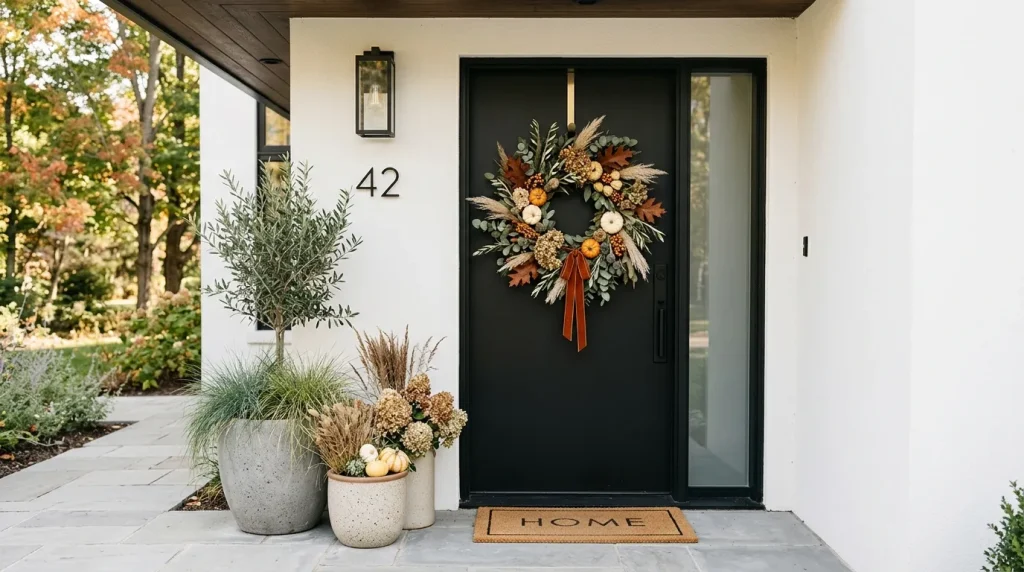 Seasonal Wreath Display