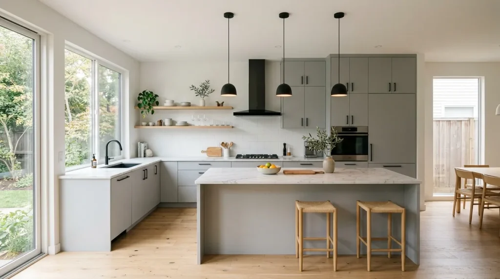 Soft Gray Cabinetry