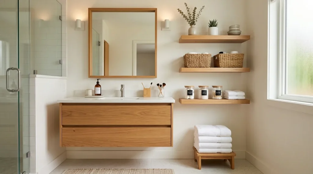 The Role of Storage in Maintaining Visual Calm