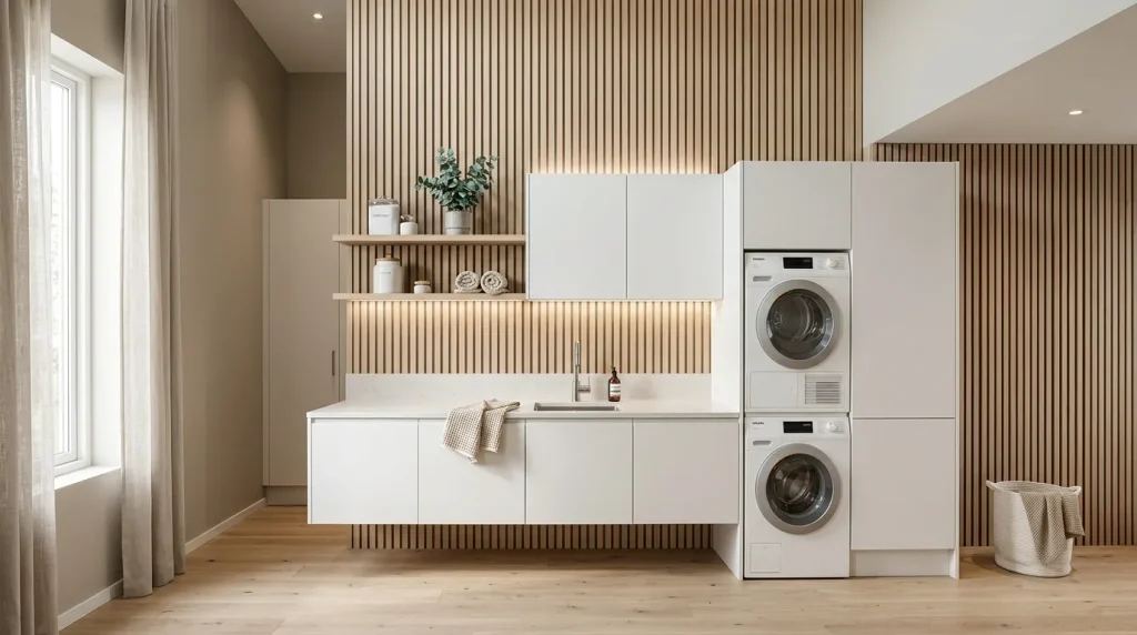Vertical Slat Accent
