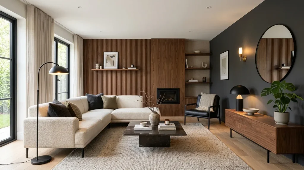 Walnut Wood Contrast